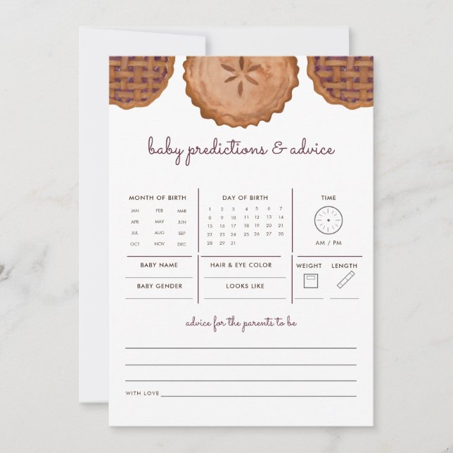 感謝祭かわいこちゃんパイベビー予測アドバイスゲーム (正面)