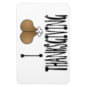 感謝祭が大好き マグネット (縦)