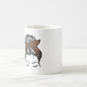 感謝祭ただの女の子が大好き秋乱雑パン コーヒーマグカップ (中央)