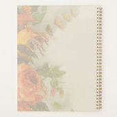 感謝祭で彼を褒めるフローラ プランナー手帳 (裏面)