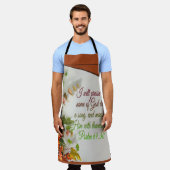感謝祭で彼を褒める エプロン (着用した状態)
