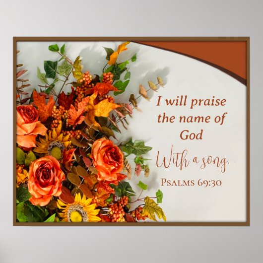 感謝祭で彼を褒める ポスター (正面)