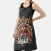 感謝祭で最も可愛いおもしろいトルコ エプロン (インサイチュ)