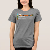 感謝祭とたぶん5人 トライブレンドTシャツ (正面)