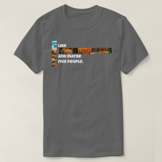 感謝祭とたぶん5人 Tシャツ (デザイン正面)