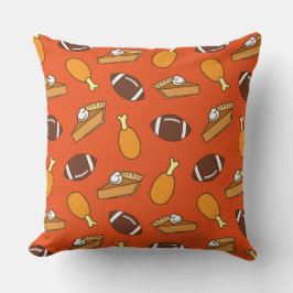 感謝祭とサッカー クッション