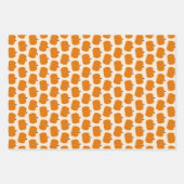 感謝祭と秋カボキンスパイスオレンジ ラッピングペーパーシート (正面3)