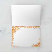 感謝祭と秋カード シーズンカード (内部)