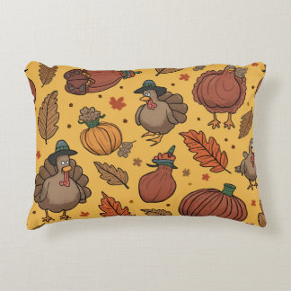 感謝祭にピロー祝ククッション アクセントクッション