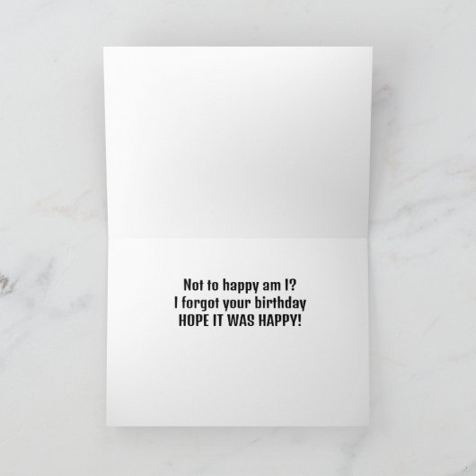 「感謝祭に会いたい」 カード (内部)