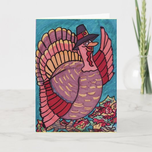 感謝祭に参加 招待状 (正面)