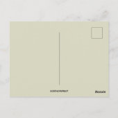 感謝祭に喜びを　ヴィンテージ ポストカード (裏面)