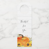 感謝祭に感謝 ボトルネックタグ (正面)