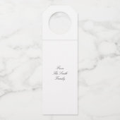 感謝祭に感謝 ボトルネックタグ (裏面)