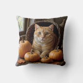 感謝祭に登場するジンジャーキャット クッション (裏面)