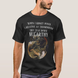 「感謝祭に親戚をキドニー・パンチした時」 Tシャツ
