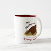 感謝祭に関する有名引用文 ツートーンマグカップ (正面右)