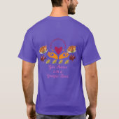感謝祭のお祝い Tシャツ (裏面)