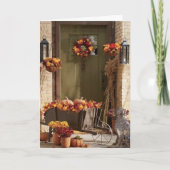 感謝祭のお願い/お友達だと言いた恋しく思いこと シーズンカード (正面)