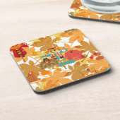 感謝祭のかかし コースター (左側)