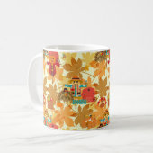 感謝祭のかかし コーヒーマグカップ (正面左)