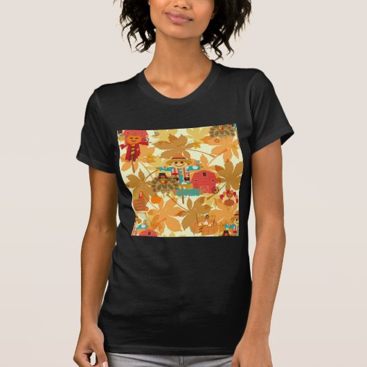 感謝祭のかかし Tシャツ (正面)