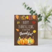 感謝祭のかぼちゃと紅葉 シーズンカード (スタンド正面)