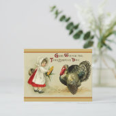 感謝祭のご多幸をお祈りします シーズンカード (スタンド正面)