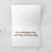 感謝祭のご挨拶 カード (内部)