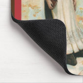 感謝祭のご挨拶　ピルグリムの女性 マウスパッド (コーナー)