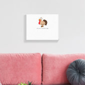 感謝祭のそおもしろいの種族 キャンバスプリント (インサイチュ (リビング))