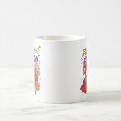 感謝祭のためのトータル饗宴モードのトルコ コーヒーマグカップ (中央)