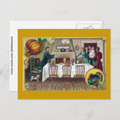 感謝祭のための家 シーズンポストカード (正面/裏面)