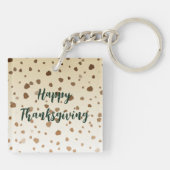 感謝祭のどんぐり キーホルダー (裏面)