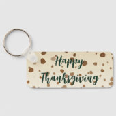 感謝祭のどんぐり キーホルダー (裏面)