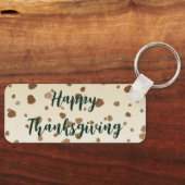 感謝祭のどんぐり キーホルダー (正面)