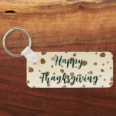 感謝祭のどんぐり キーホルダー (裏面)