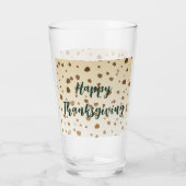 感謝祭のどんぐり タンブラーグラス (裏面)