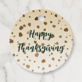 感謝祭のどんぐり フェイバータグ