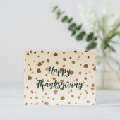 感謝祭のどんぐり ポストカード (スタンド正面)