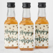 感謝祭のどんぐり リキュールボトルラベル (ボトル)