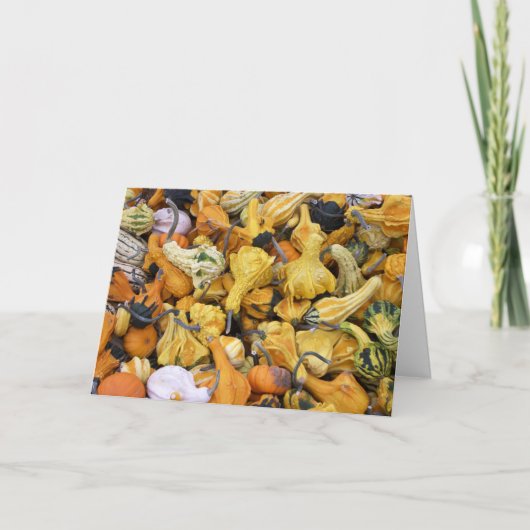 感謝祭のひょうたん シーズンカード (正面)