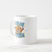 感謝祭のアイヤムアイヤムクラシックデザイン コーヒーマグカップ (正面左)