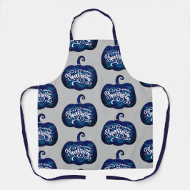 感謝祭のアプロのためのカボチャのファッショナブル文字 エプロン