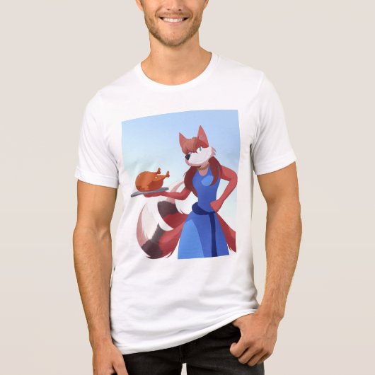 感謝祭のアントンの母 トライブレンドＴシャツ (正面)