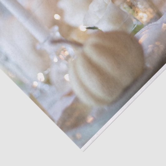 感謝祭のエレガントテーブル置き場の写真 薄葉紙 (詳細)