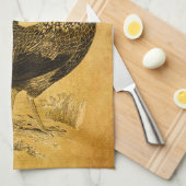 感謝祭のオンドリ キッチンタオル (四つ折り)