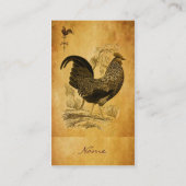 感謝祭のオンドリ 名刺 (裏面)