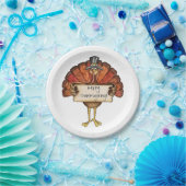 感謝祭のカスタムな紙皿かトルコ ペーパープレート (パーティー)