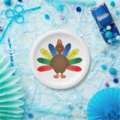 感謝祭のカスタムな紙皿かトルコ ペーパープレート (パーティー)